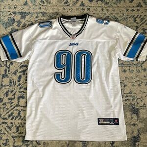 Ndamukong Suh Away Reebok Onfield NFL Jersey size 52